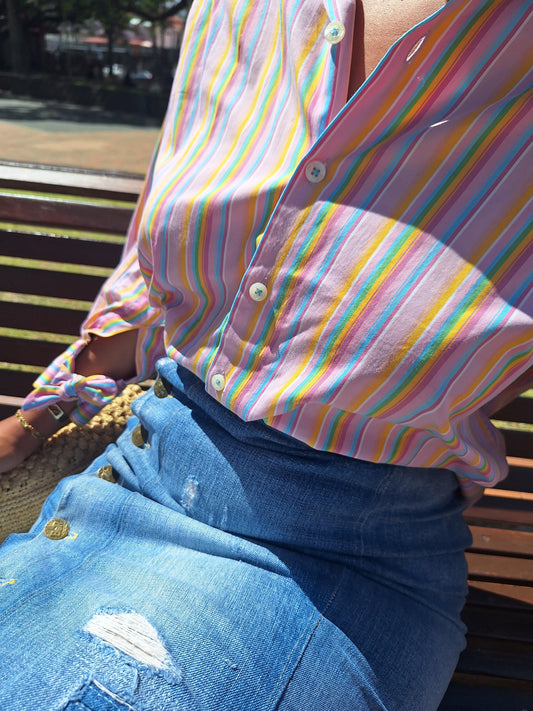 Chemise rainbow