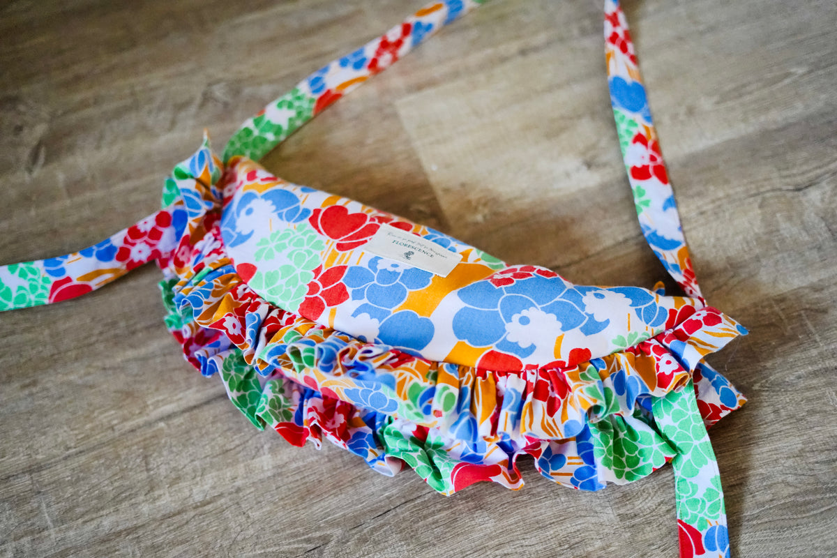 Sac croissant - Rétro Fleuri XL