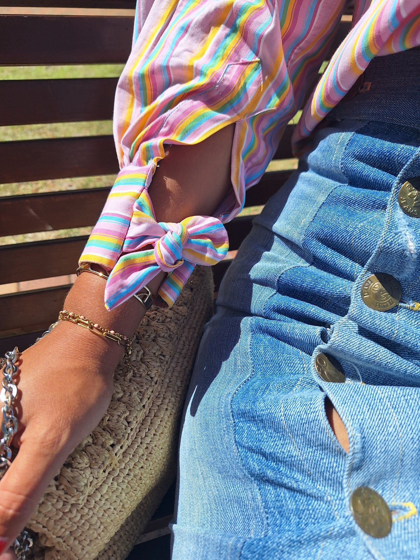 Chemise rainbow
