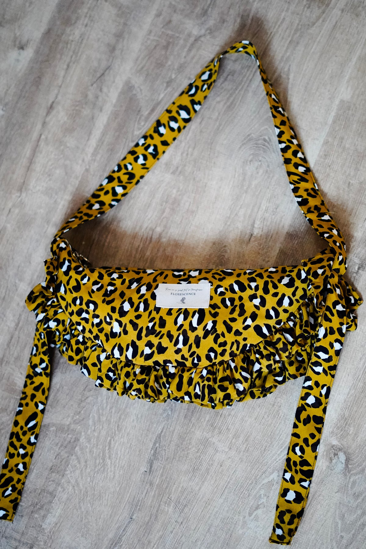 Sac croissant - Léopard grrrr